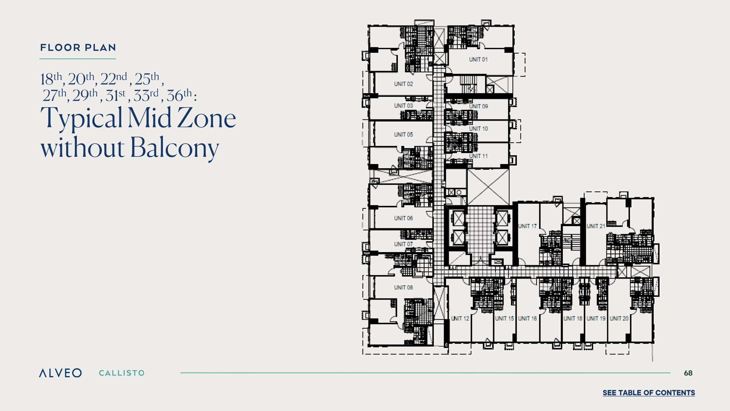 Typical Mid Zone without Balcony