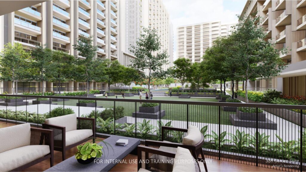 Narra Building amenities at Gardencourt Residences.