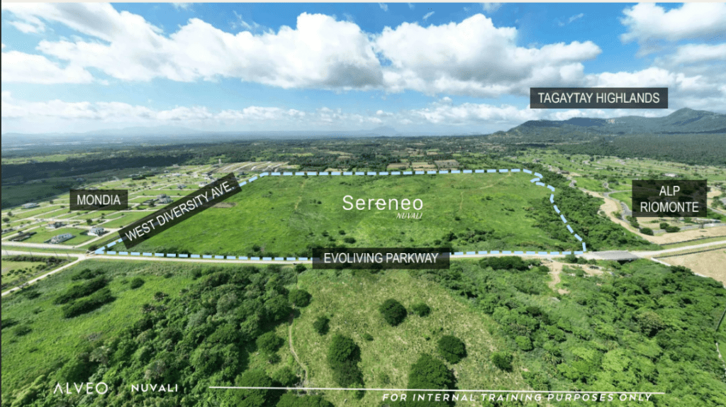 Sereneo Nuvali lot for sale in Nuvali