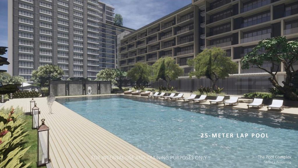 Narra Building amenities at Gardencourt Residences.