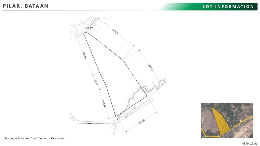 Residential Lot for Sale in Bataan – Pilar Property for Housing Development