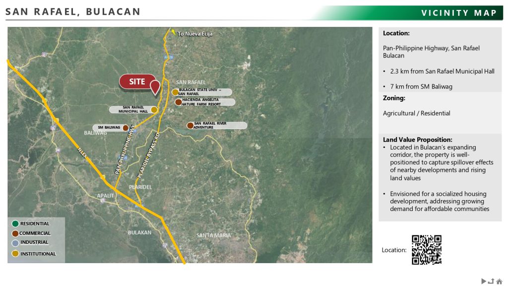 Residential Lot for Sale in Bulacan – 7.5 Hectares for Housing Development
