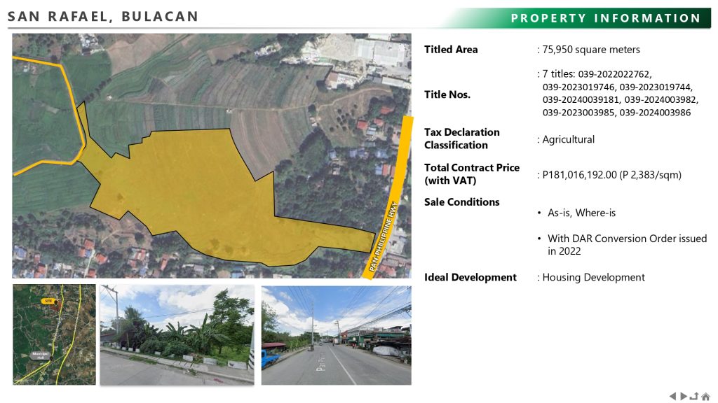 Residential Lot for Sale in Bulacan – 7.5 Hectares for Housing Development