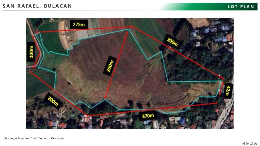 Residential Lot for Sale in Bulacan – 7.5 Hectares for Housing Development